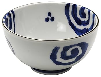 Amazon｜美濃焼 軽量 丼ぶり鉢 どんぶり 3個セット うず 約直径